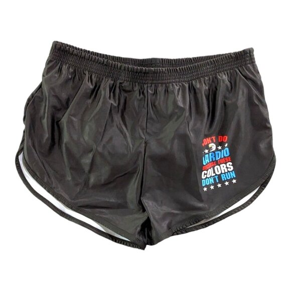 NWT Semper Silkies Shorts Mens L Colors Don't Run Black Lined Ranger USA - Picture 1 of 7